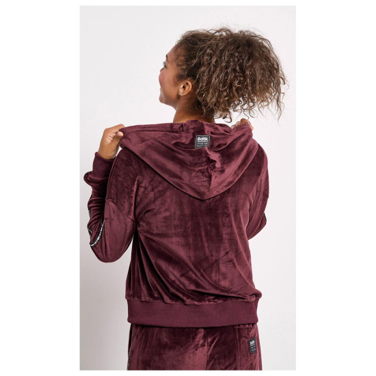 Bodytalk Γυναικεία ζακέτα Velour Full-Zip Hoodie